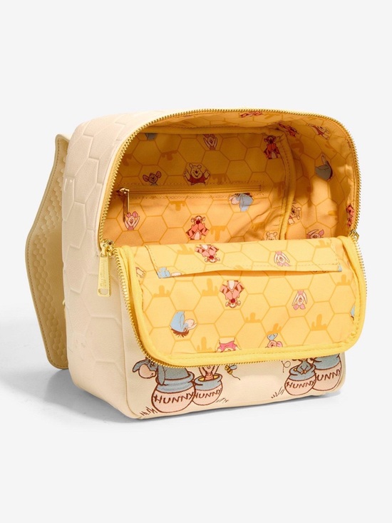 New Loungefly Disney Winnie the Pooh Honey Pot Mini Backpack